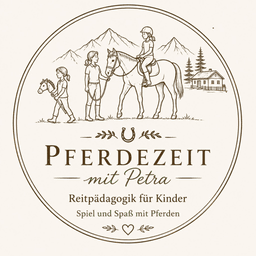 Pferdezeit mit Petra Logo